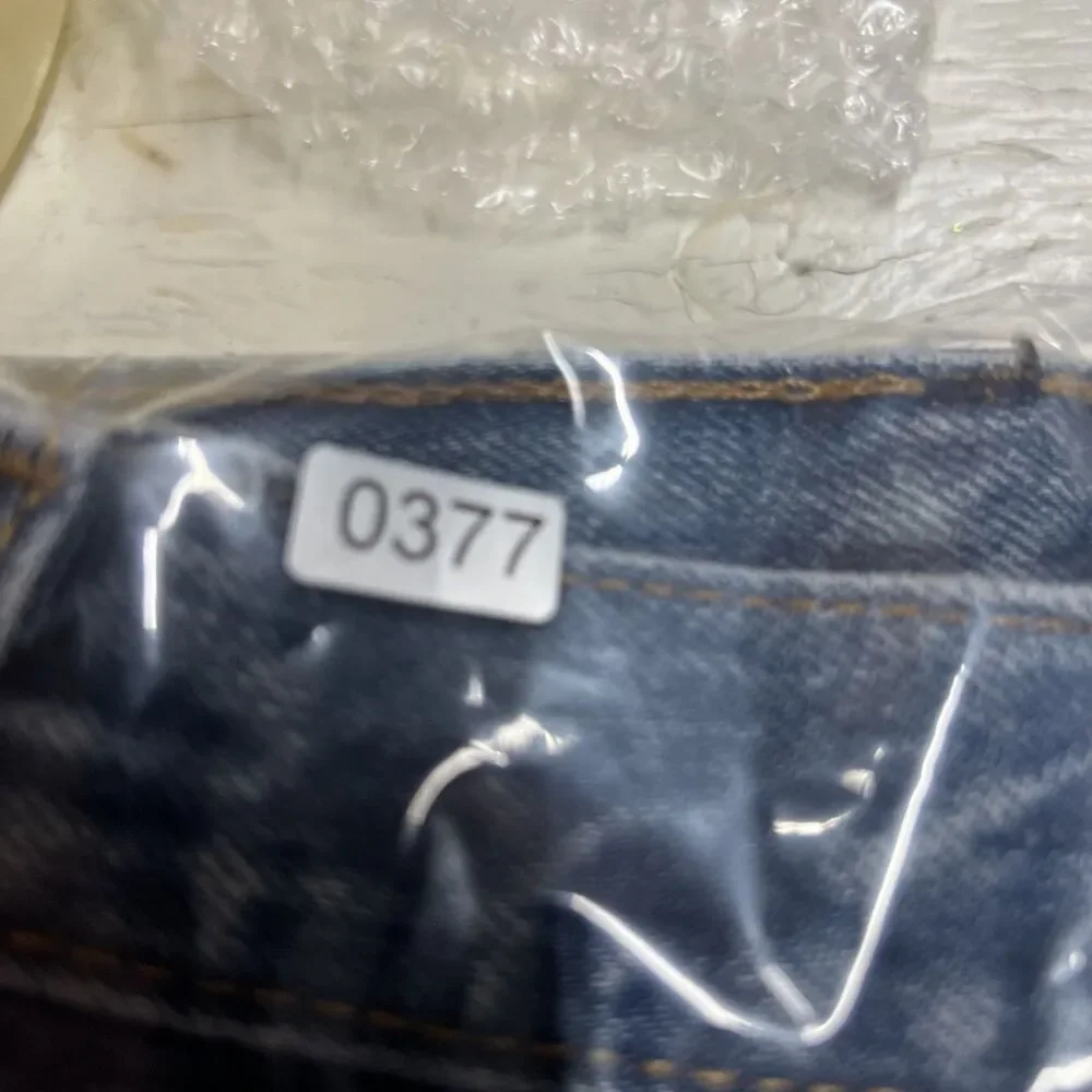Levi's Denim Jeans Mens 38x30 Blue 501 Original Fit Straight Leg Button Fly